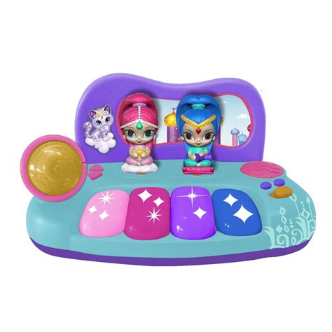 Shimmer & Shine – Electronic piano with figures (Claudio Reig 3518) – TopToy