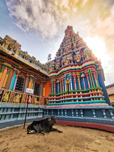 Colourful Temple in Trincomalee, Sri Lanka Stock Image - Image of outdoors, ancient: 182773791