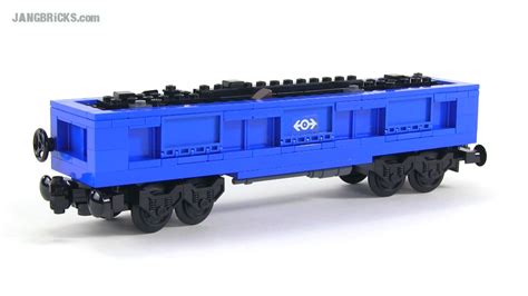 LEGO train gondola car - custom MOC