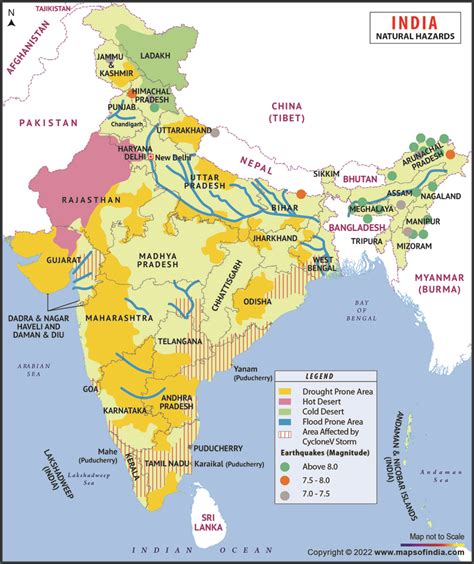 Natural Hazards | Mapsofindia Blog