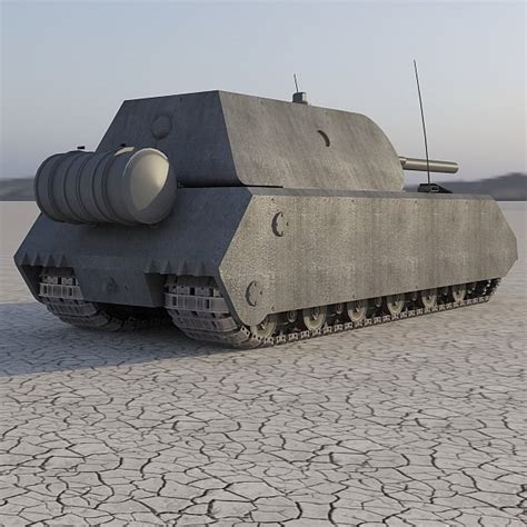 3d maus german tank model