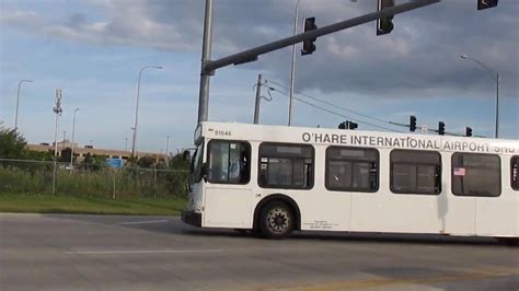 O"Hare Airport shuttle buses. August 2020. - YouTube