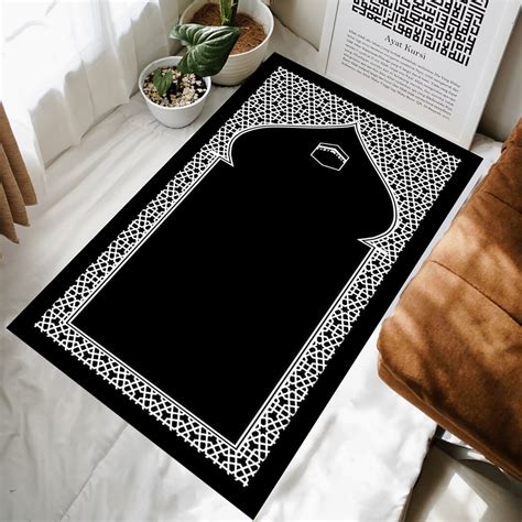 Kaaba Pattern,prayer Rug,prayer Mat,personal Prayer Rug,prayer Rug for ...