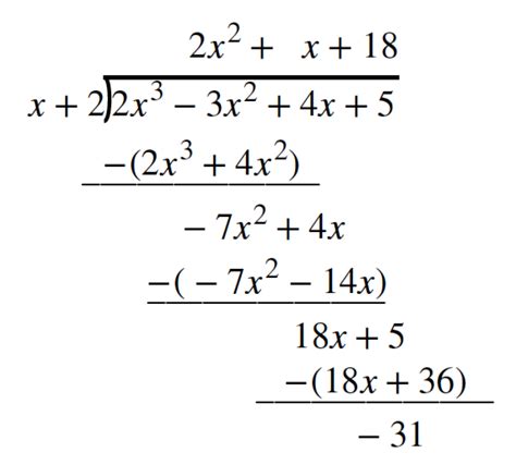 Dividing Polynomials | College Algebra