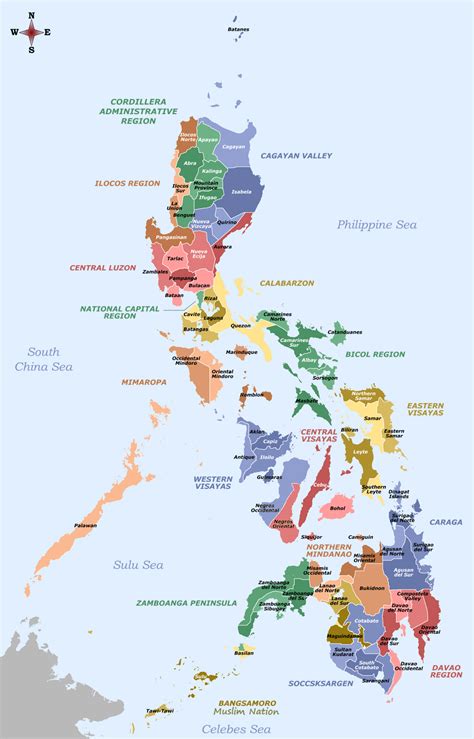 File:Regions provinces philippines 01.png - Philippines