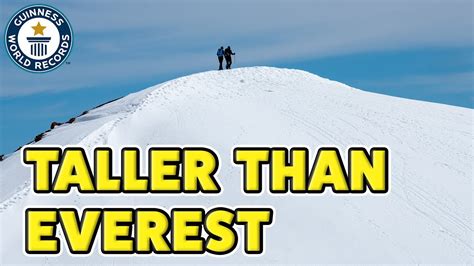 The World's Tallest Mountain - Guinness World Records - YouTube