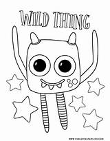 Monster Coloring Pages 4 Cute And Silly Monsters For Kids Free  sketch template