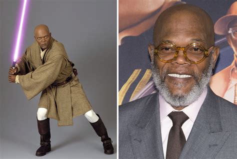 Samuel L Jackson As Mace Windu, 2005 And 2015 | Bored Panda