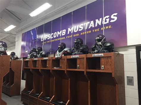 Lipscomb Academy Football - Facility Graphic on Behance