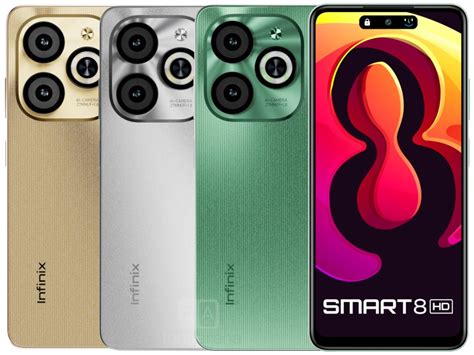 Infinix SMART 8 HD with 6.6″ 90Hz display launched in India for Rs. 6299