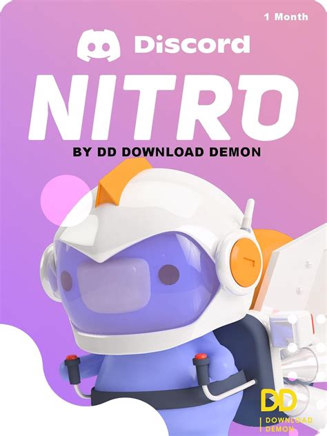 Discord Nitro Gift Card Code - 1 Month Subscription (Digital Code- Email Delivery) : Amazon.in ...