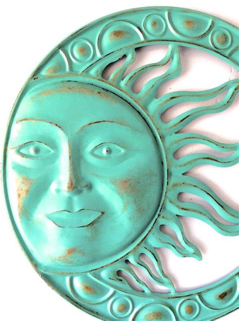 Garden Decor, Metal Sun, Sun Wall Art, Outdoor Wall Art, Metal Sun ...