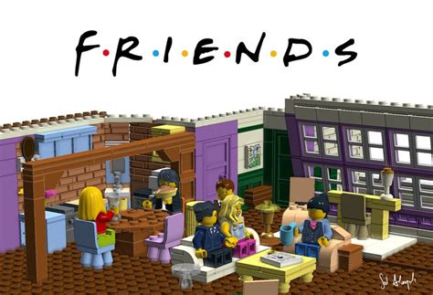 FRIENDS : Monica and Rachel's Apartment | Lego friends, Lego house, Lego sets