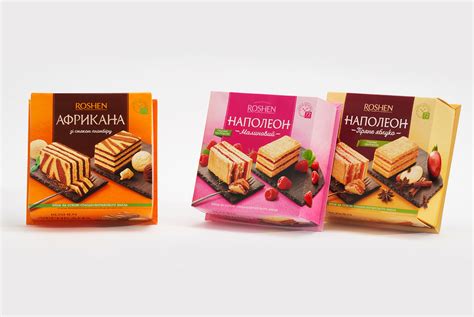 Roshen Napoleon Cake. Packaging Development on Behance