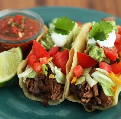 Skirt Steak Tacos Slow Cooker Recipes, Beef Recipes, Pot Recipes, Great ...