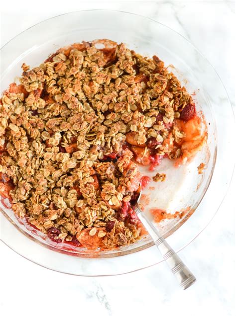 Healthy Apple Berry Crumble | Resep