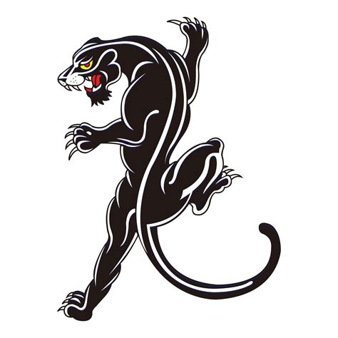 Panther Silhouette Tattoo