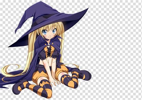 Anime Witchcraft Drawing Halloween, witch transparent background PNG clipart in 2021 | Witch ...