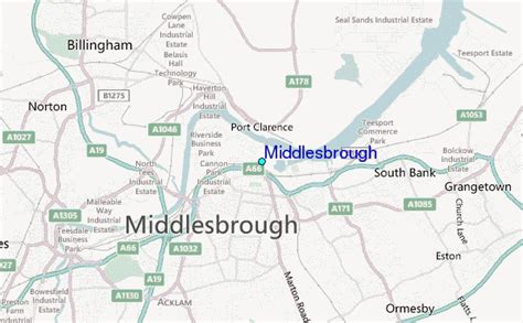 Middlesbrough Tide Station Location Guide