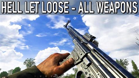 Hell Let Loose - All Weapons - YouTube