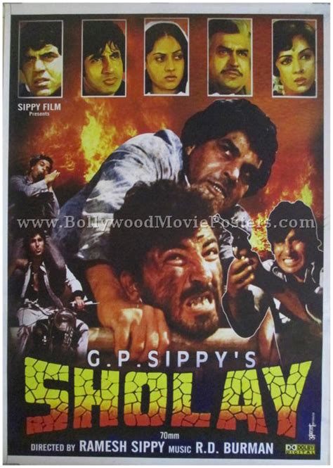 Sholay | Bollywood Movie Posters