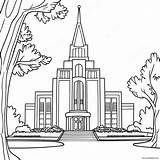 Lds Temple Coloring Page 7751 6166 sketch template