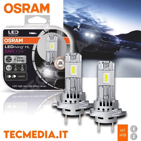 Set 2 Leuchten H7 H18 Osram Leuchten LED Ersatz Kompatibel Hoch Effizienz | eBay