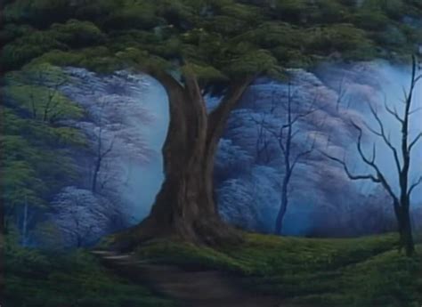 Bob Ross old oak tree painting | Bob ross paintings, Bob ross art, Old oak tree