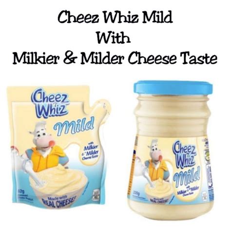 【Food】 Cheez Whiz Mild With Milkier & Milder Cheese Taste | Lazada PH