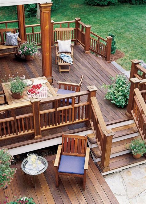 5 deck railing ideas to get your deck into tip-top shape | Better Homes and Gardens | Deck ...