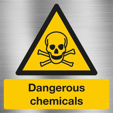 Dangerous Chemicals Sign | Signbox