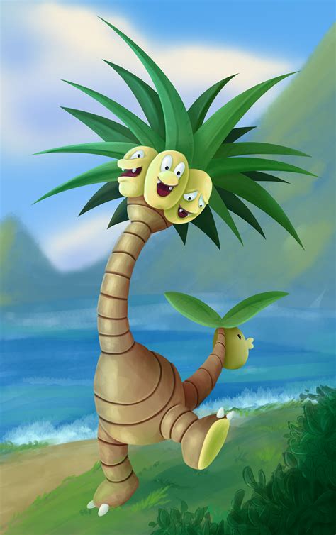 Exeggutor Alola form by capitanusop on DeviantArt