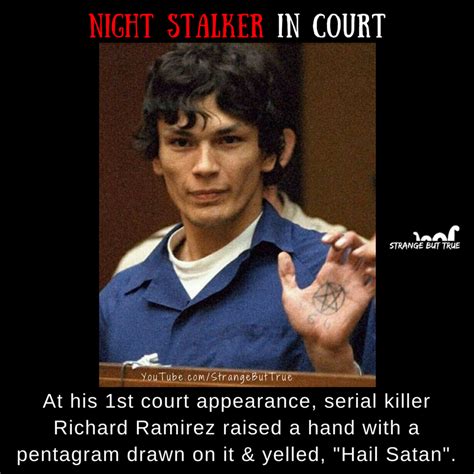 Serial Killer Richard Ramirez in Court - Strange But True(The SBT) : r ...