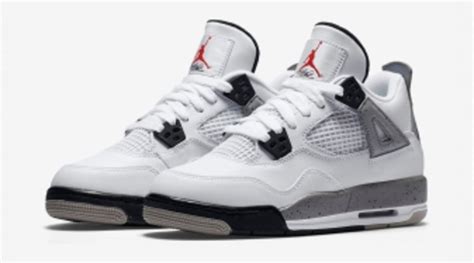 Here Are All the Kids 'White Cement' Air Jordan 4s Releasing | Sole ...