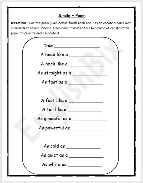 Rhyme Scheme Worksheet 4Th Grade : Copy Of Intro To Poetry Grade 4 5 Lessons Blendspace ...