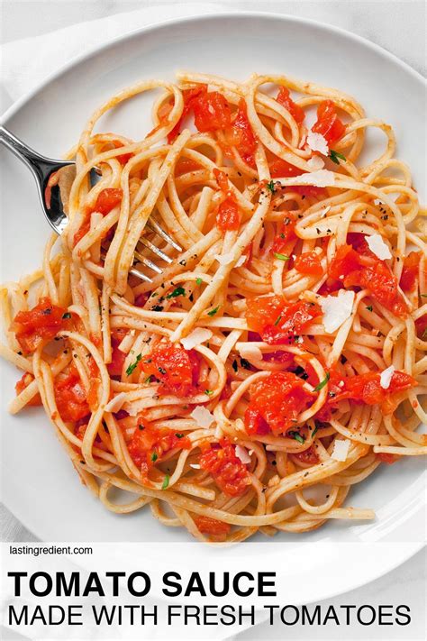 Fresh Tomato Sauce with Roma Tomatoes - Last Ingredient | Recipe | Roma tomato recipes, Fresh ...