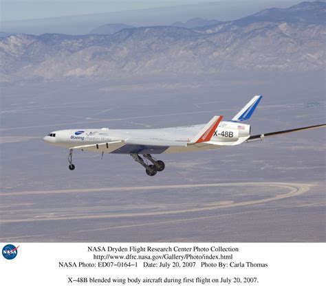 NASA Dryden X-48B Photo Collection