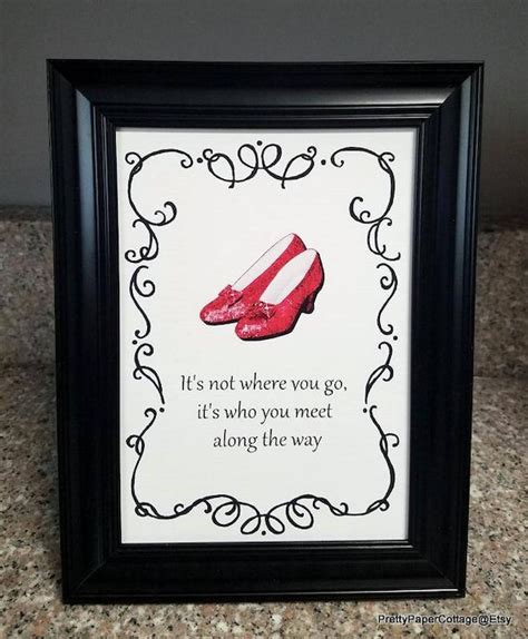 Wizard of Oz Quotes 8 5x7 Inch Prints for Framing Tea - Etsy