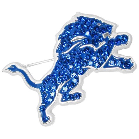 Detroit Lions Crystal Pin | Fanhood Gear