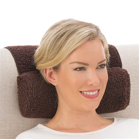 Adjustable Neck Roll Plush Support Pillow For Travel or Home - Machine Washable | eBay