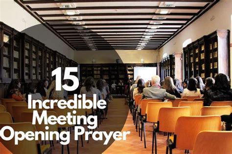 15 Incredible Meeting Opening Prayer – Bible Verses of the day