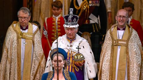 Charles Is Crowned King in Ancient Ceremony With Modern Twists - The New York Times