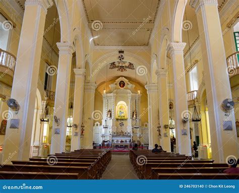 Interior View of the Beauty of St. Dominic`s Church Editorial Image ...