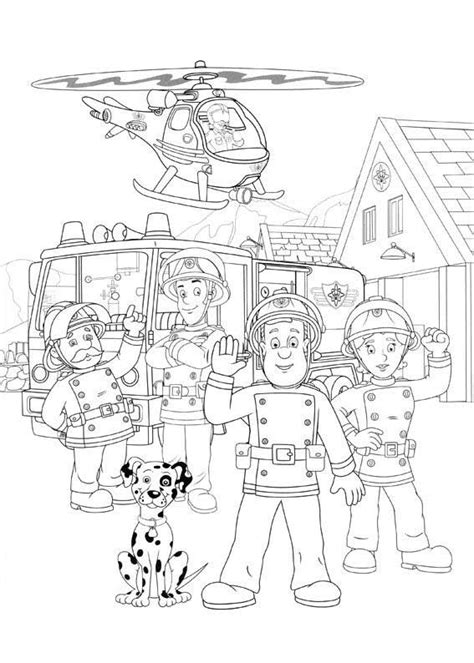 Fireman Sam Coloring Pages Venus Coloring Pages