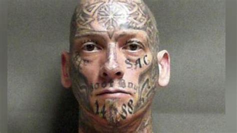 He’ll be easy to spot: Manhunt for heavily tattoed prison escapee