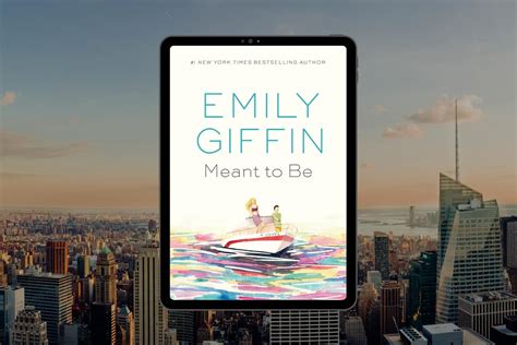 Review: Meant to Be by Emily Giffin - Book Club Chat