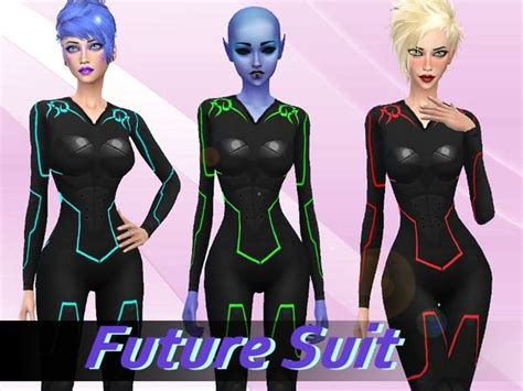 Genius666's Future Suit by Genius | Sims 4, Sims 4 mods clothes, Sims 4 clothing