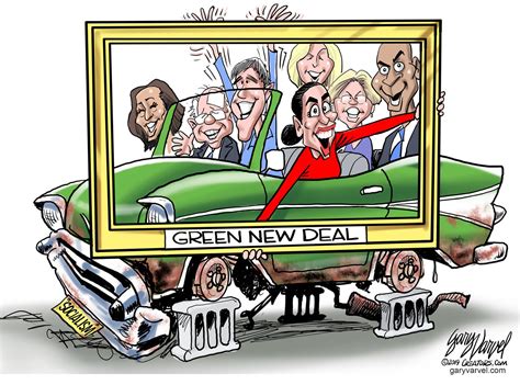 Political Cartoons - Campaigns and Elections - Green New Deal ...