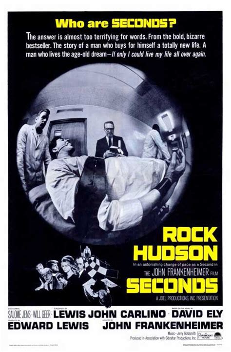 Seconds Movie Posters From Movie Poster Shop