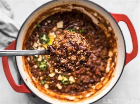 The Best Homemade Chili Recipe - Budget Bytes